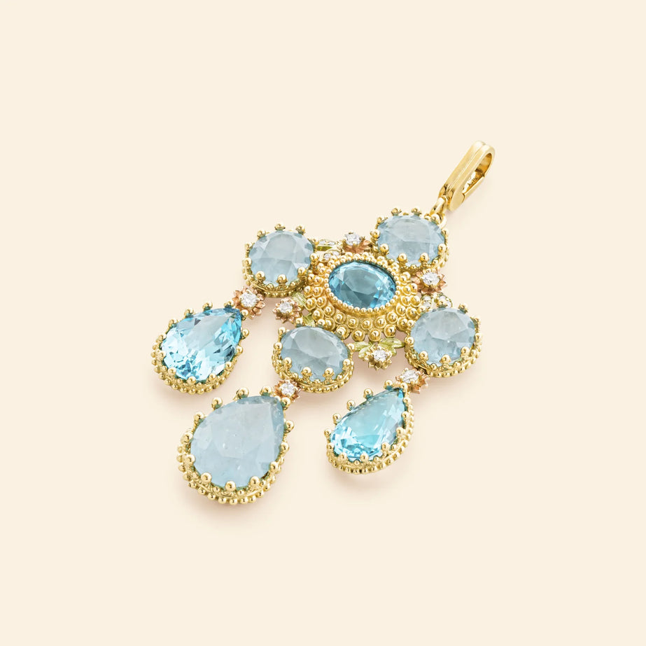 ピエールリメダル ブルー