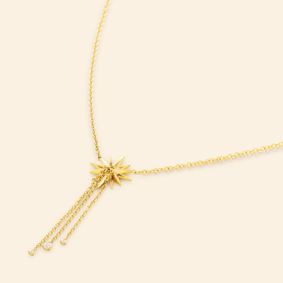 ステラ チェーンネックレス ダイヤモンド