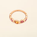 インドラ シンプルリング ピンク