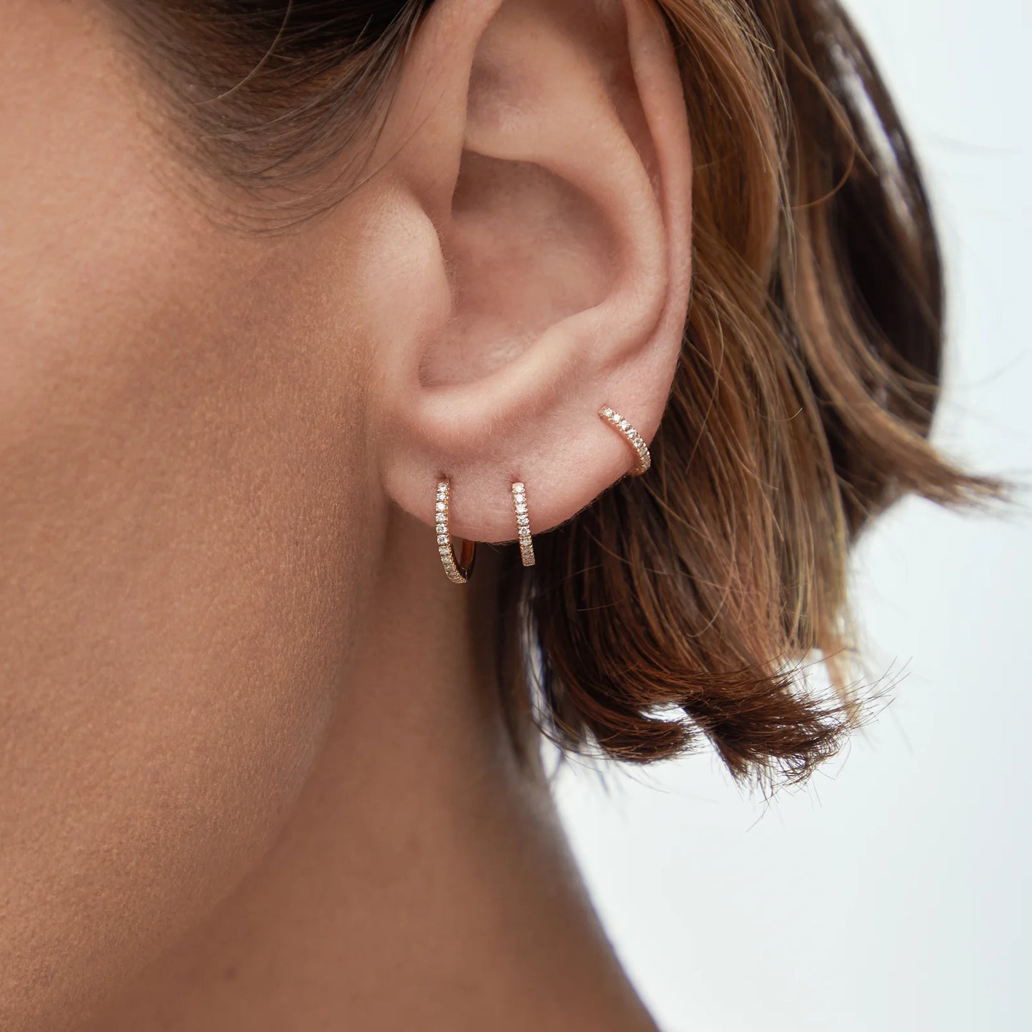 ミューズ 9mm ダイヤモンド ピアス – Mellerio Japan