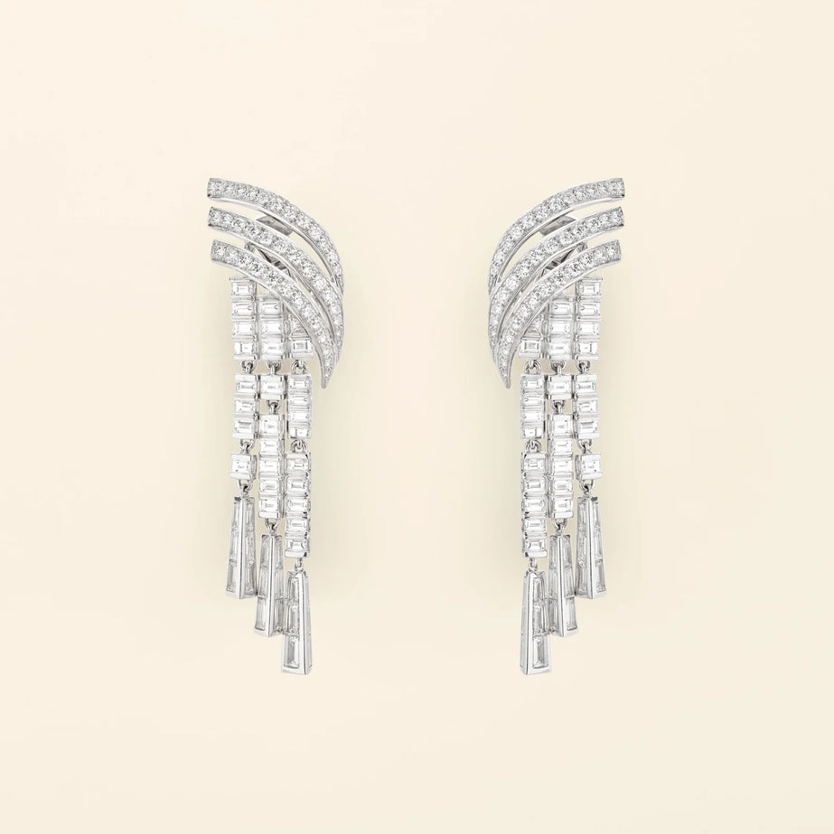 ウォーターフォール イヤリング