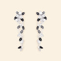 フォリオ イヤリング ブラック＆ホワイト