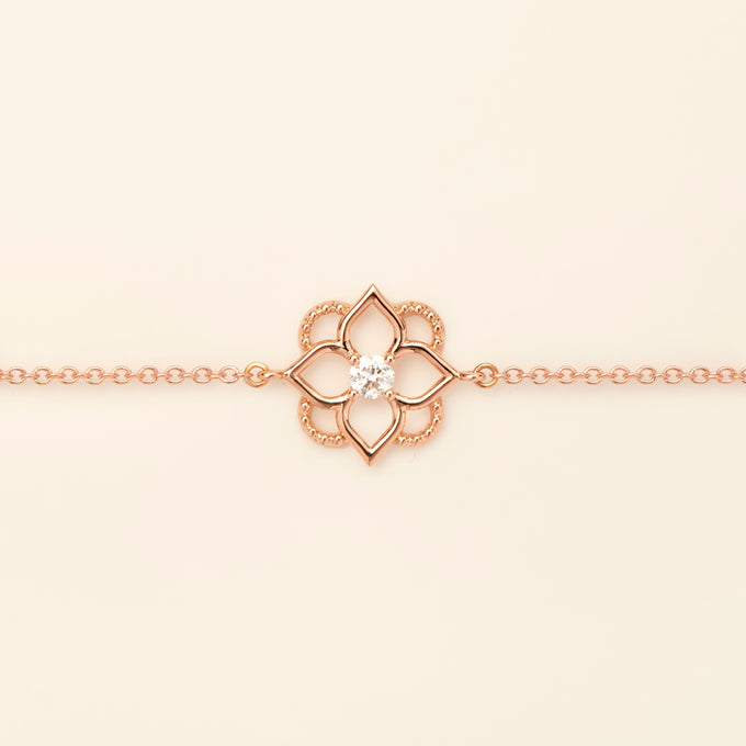 プチジャルディーノ ダイヤモンド ブレスレット