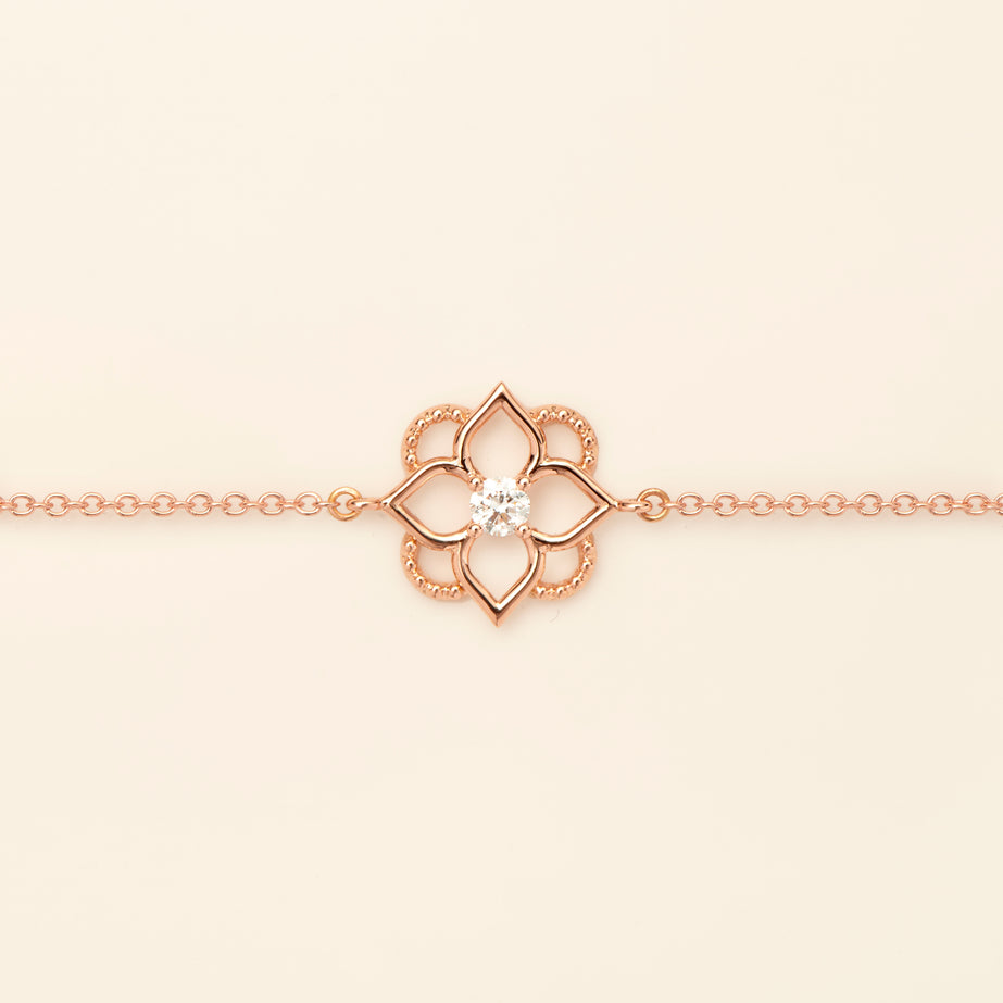 プチジャルディーノ ダイヤモンド ブレスレット