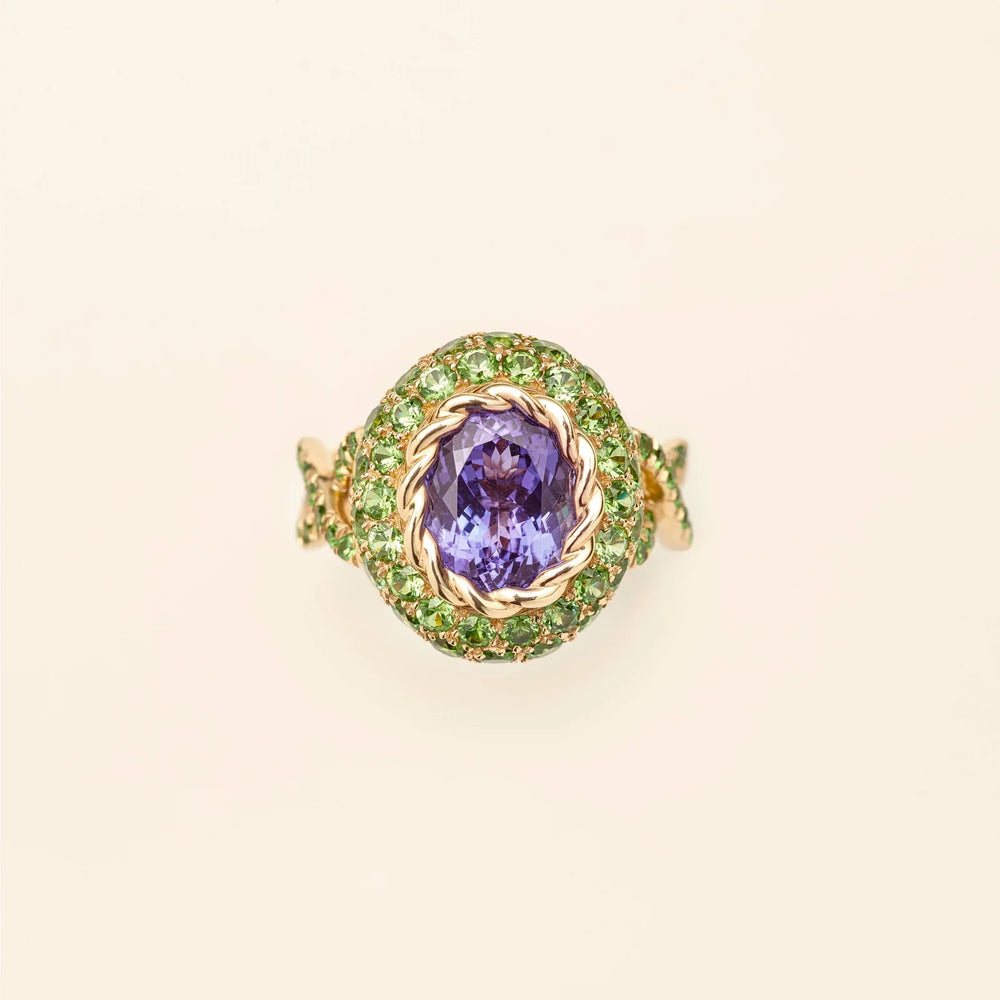 カラークイーン ヴァイオレット ヒル リング