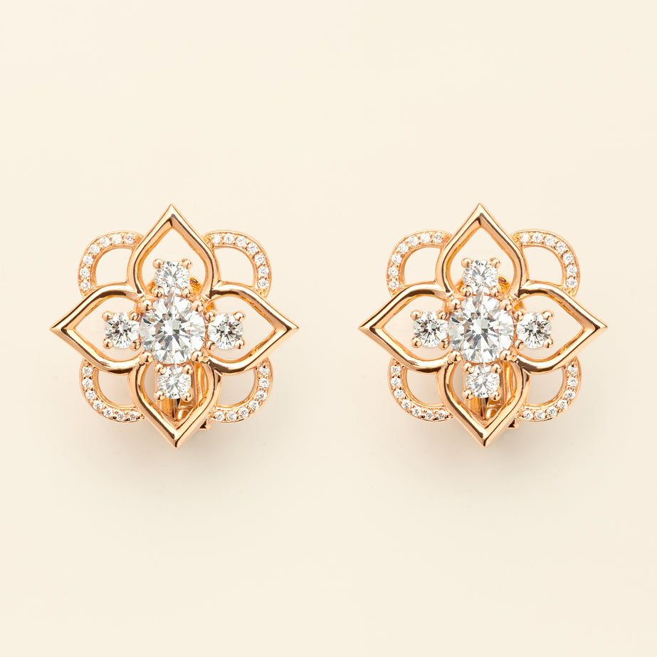 ジャルディーノ ピアス ダイヤモンド