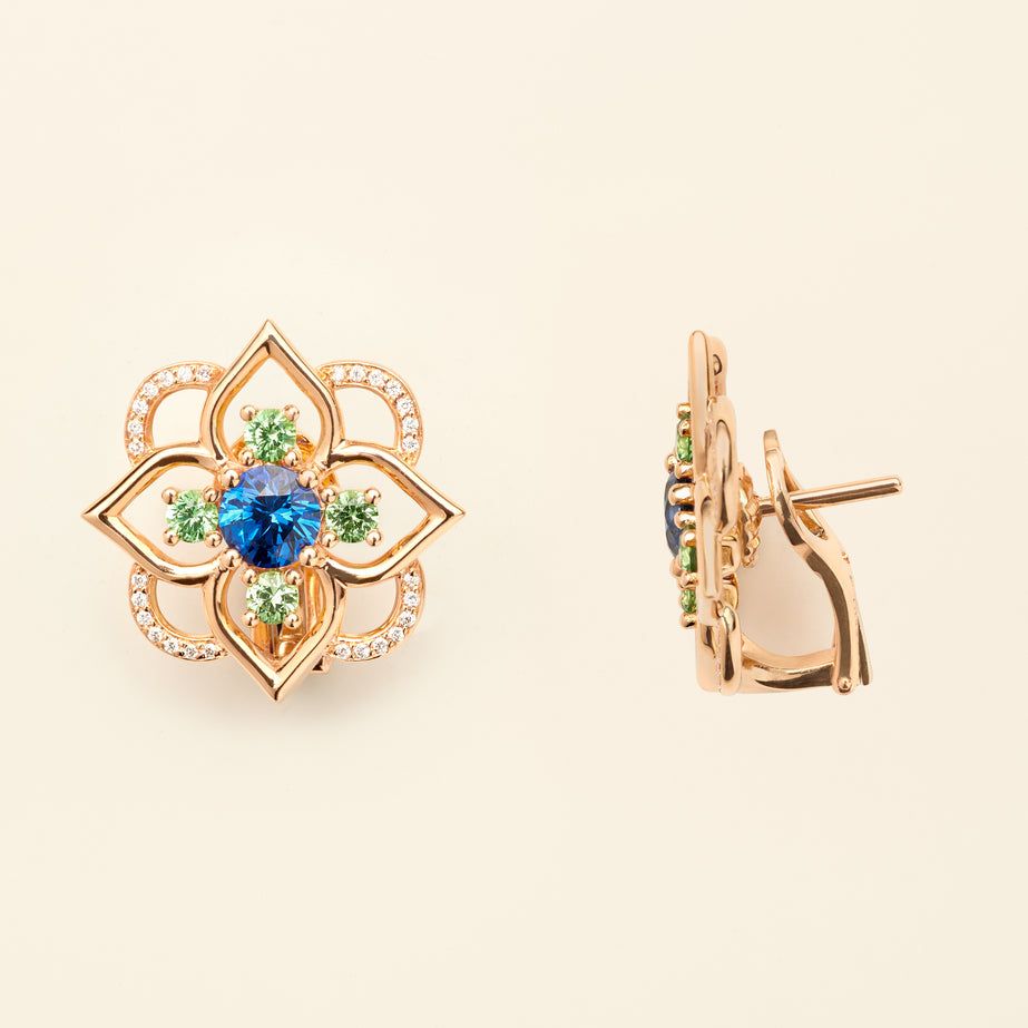 ジャルディーノ ピアス サファイア